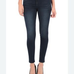 Kut from the Kloth Donna Ankle Skinny Deep Indigo dark wash Jeans size 00